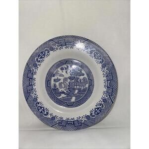 Blue Willow  7” saucer Or  Serving Plate